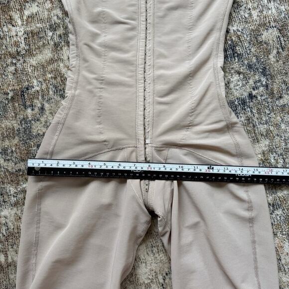 Fajitex Shapewear Faja Short Media Pierna Espalda Alta Broche Centro XXL Nude - Picture 14 of 16